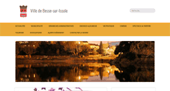 Desktop Screenshot of besse-sur-issole.fr